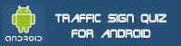 Take traffic sign quiz on android device